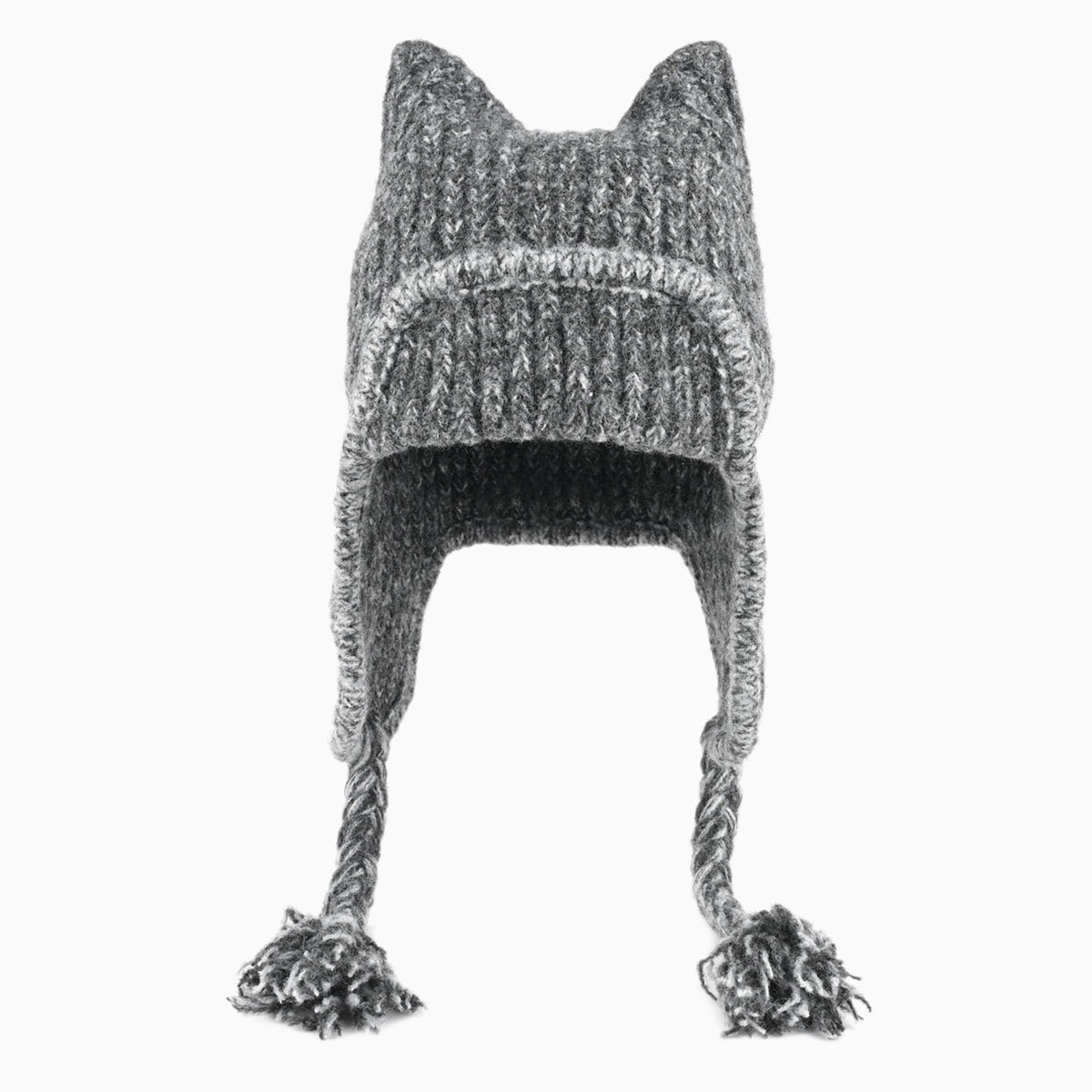 Cute Solid Color Cat Ear Trapper Hat 6W6HAT640