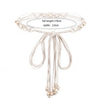 Ethnic-Style Handmade Weave Beaded Waist Belt 6W6JBT242