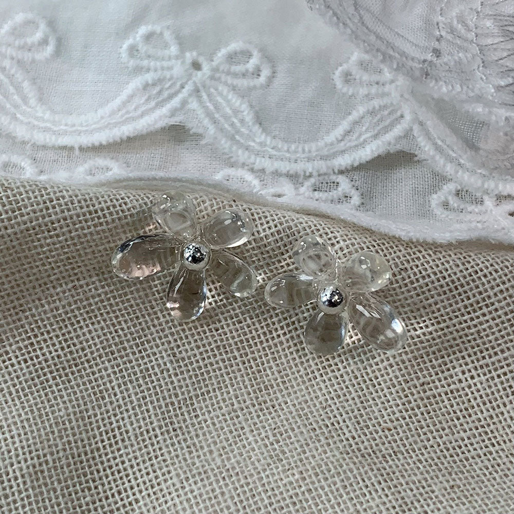 Flower Stud Earrings - DippedShop Wholesale - #2947