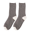 Color Contrast Striped Soft Crew Socks 6W8FSO700