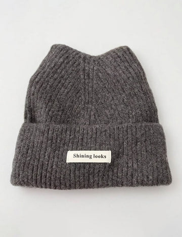 Cute Soft Cat Ears Knit Beanie Hat 6W6HAT713