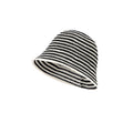 Elegant Color Block Striped Outdoor Bucket Hat 6W6HAT541
