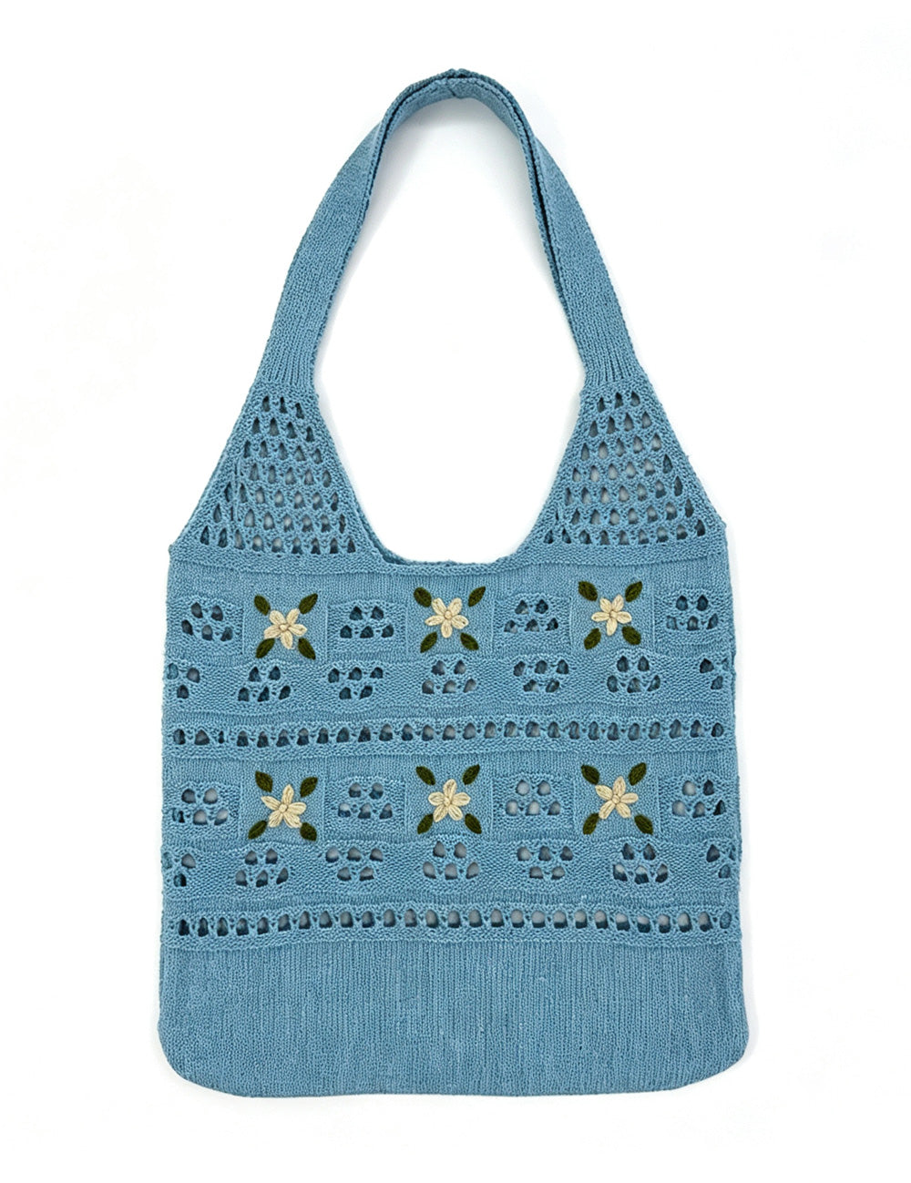 Sweet Floral Crochet Hollow Shoulder Bags 6W10BBG1576