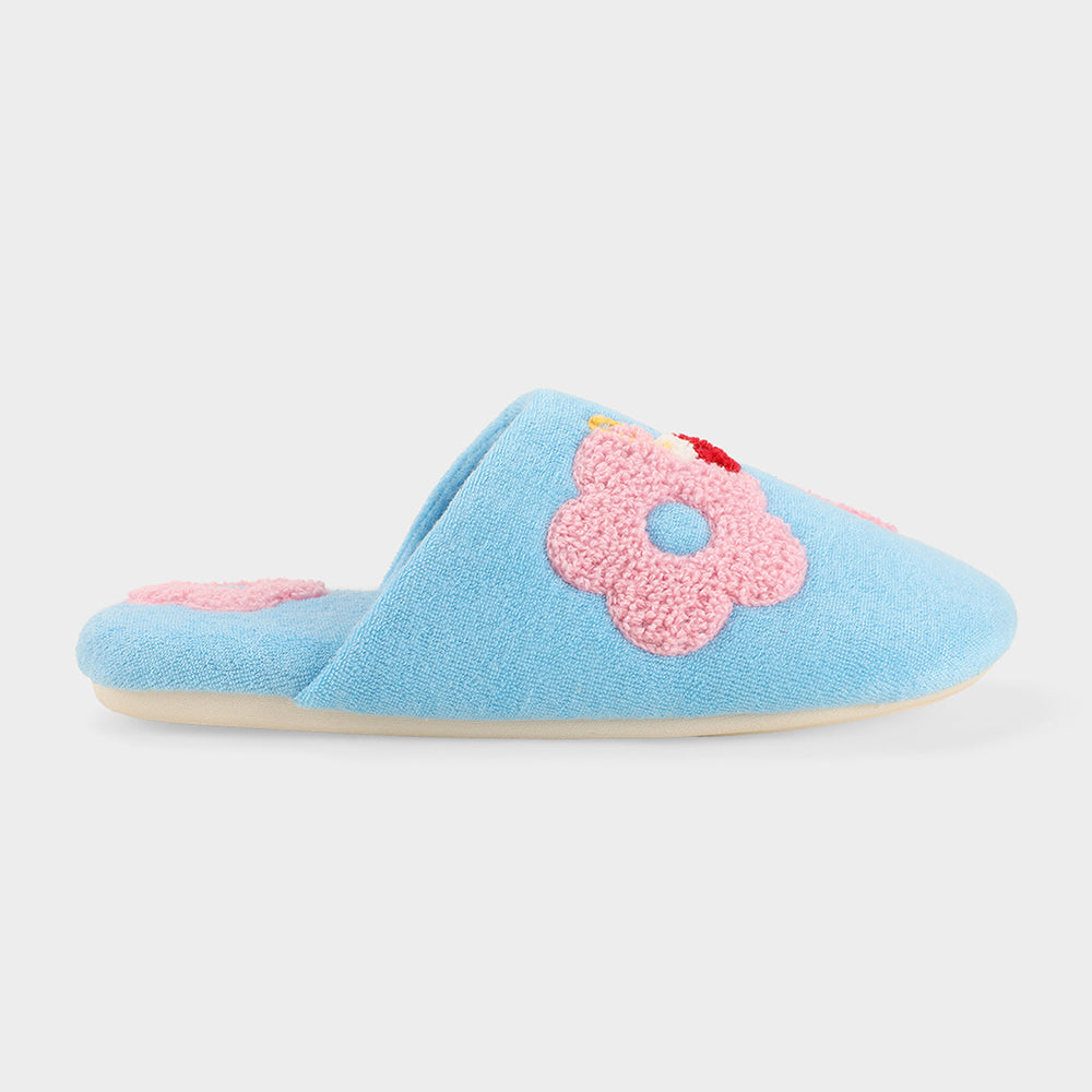 Cute Flower Soft Non-Slip Indoor Slippers 6W8FSP285