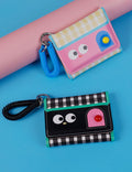 Cute Catroon Print Trifold Portable Card Wallet 6S10BWB90