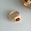 Natural Stones Irregular Weave Resin Bracelets 6W6JBR621