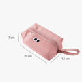 Cute Eye Embroidery Mesh Hollow Makeup Bag MK2BW6S10BOB119