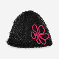 Dopamine Hand Crocheted Floral Knit Hat 6W6HAT630