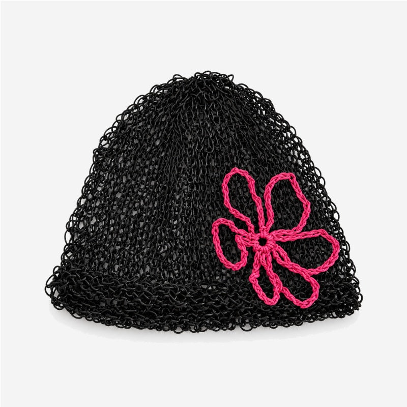 Dopamine Hand Crocheted Floral Knit Hat 6W6HAT630
