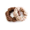 Minimalist Solid Color Ruffled Hair Scrunchies 6W6HSR329