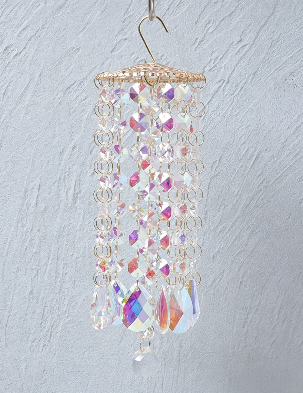 Colorful Crystal Ball Handmade Wind Chime Suncatcher MK2CZAS6H7HLS60