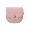 Elegant Zip Solid Color Leather Short Wallet 6W10BWB361