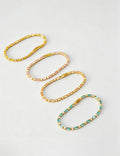 Fashion Color Contrast Cubic Zirconia Tennis Bracelet 6W6JBR471