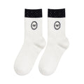 Bowknot Embroidered Crew Socks - DippedShop Wholesale - #9299