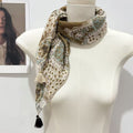 Vintage Floral Print Versatile Neck Scarf 6W6NSC222