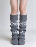 Fair Isle Leg Warmers - DippedShop Wholesale - #1923