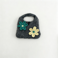 Cute 3D Floral Knitted Mini Tote Handbag 6W10BBG2107