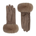 Vintage Autumn Suede Touch Screen Thicken Gloves 6W6GLO76