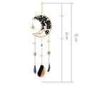 Crystal Moon Shaped Hanging Prism Suncatcher MK2CZAS6H7HLS86