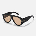 Retro Oversized Frame Acetate Sunglasses MK2PPIM6W6GSG207