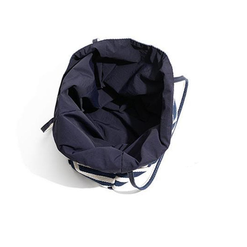 Color Block Striped Large Capacity Tote Bags 6W10BBG1345