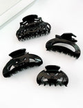 Halloween Black Witch Hat  Pumpkin Hair Claw 6W6HCP1313