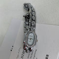 Vintage Rhinestone Bracelet Watch - DippedShop Wholesale - #2707