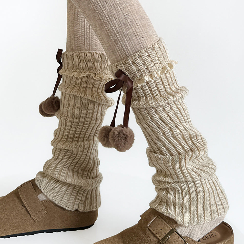 Ribbed Leg Warmers - DippedShop Wholesale - #4035