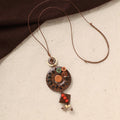 Coconut Shell Pendant Necklace - DippedShop Wholesale - #9811