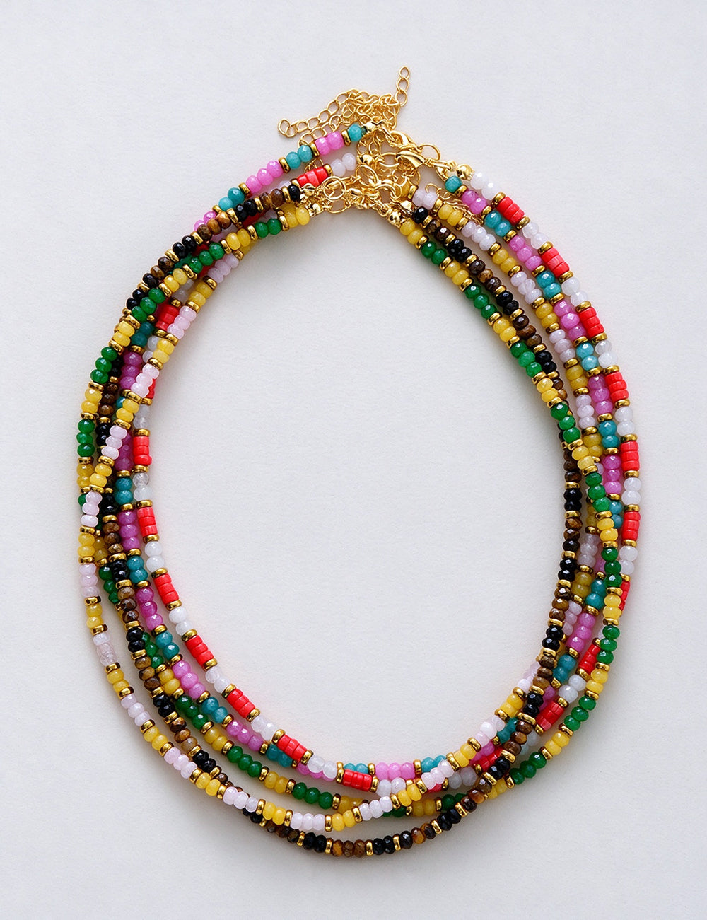 Beaded Choker Necklace - DippedShop Wholesale - #1123