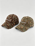 Retro Distressed Floral Embroidery Baseball Cap 6W6HAT780
