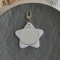 Acetate Star Mirror Keychain - DippedShop Wholesale - #9315