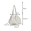 Plaid Drawstring Shoulder Bag - DippedShop Wholesale - #9507