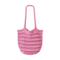 Cute Layered Ruffle Knitted Beach Tote Bag 6W10BBG1786