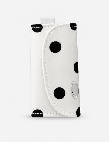 Polka Dot Multi-Purpose Ring Jewelry Organizer Case 6W13HSJ98