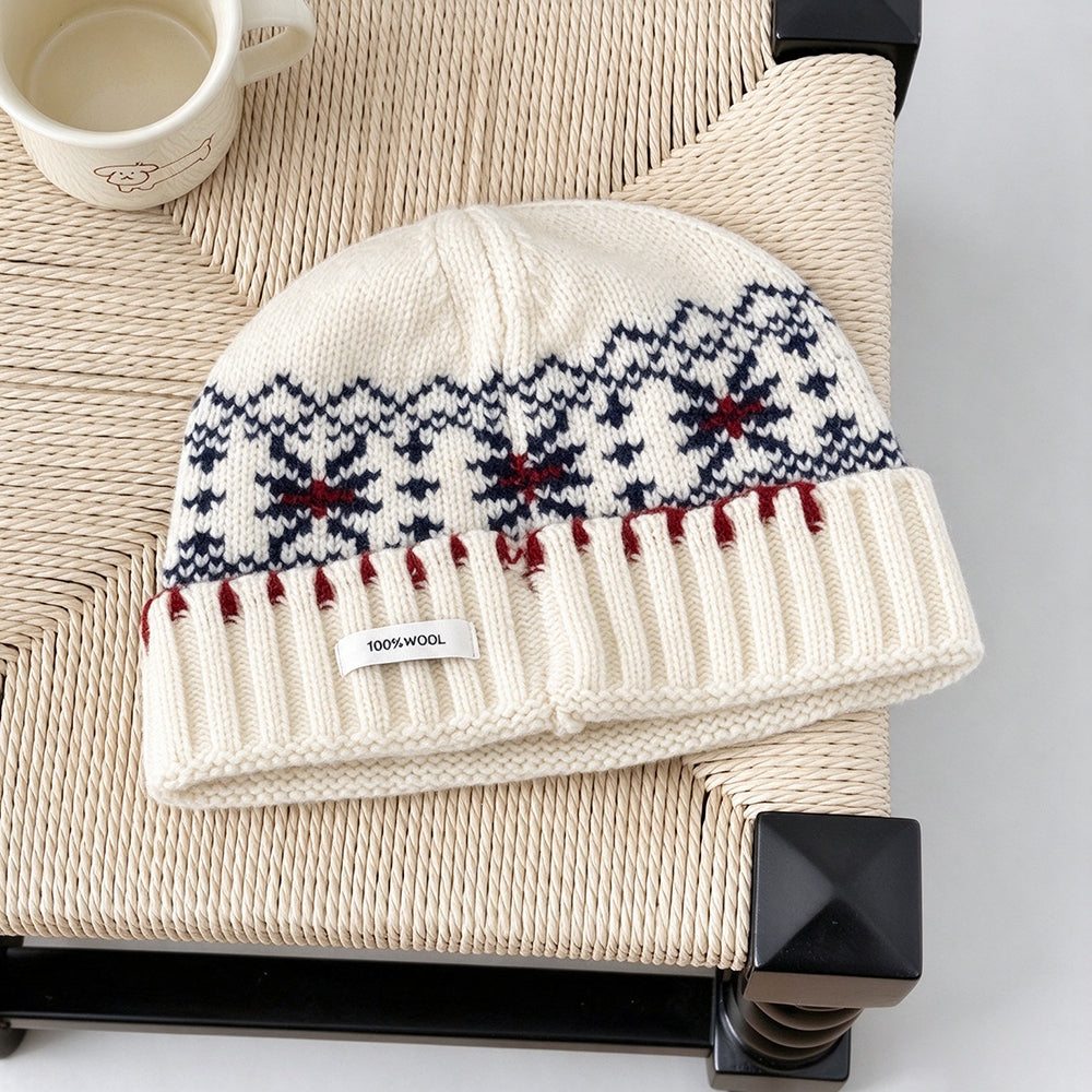 Wool Blend Knit Beanie - DippedShop Wholesale - #3203