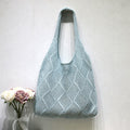 Slouchy Hollow Out Large Capacity Tote Bag 6W10BBG1782