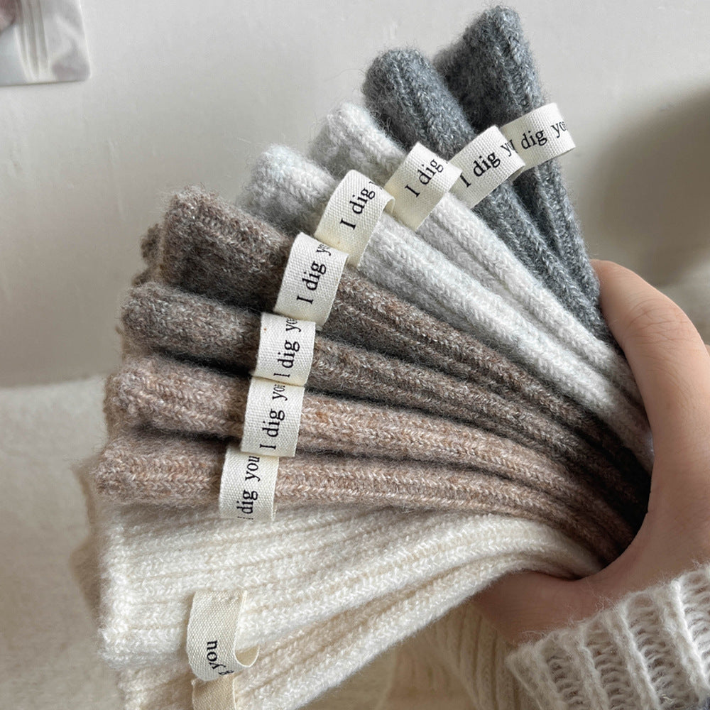 Chunky Knit Slouchy Socks - DippedShop Wholesale - #9091