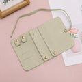 Fashion Solid Color Roll-Up Jewelry Organizer Bag 6W13HSJ120