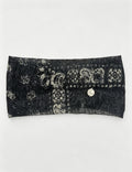 Wide Elastic Plaid Headband - DippedShop Wholesale - #2931