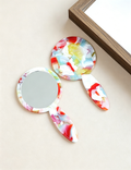Chic Round Acetate Portable Ma - DippedShop Wholesale - #0691