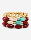 Boho Style Irregular Beaded Chain Bracelets 6W6JBR634