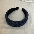 Vintage Floral Print Non-Slip Wide Headband 6W6HBD319