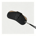 Solid Color PU Portable Sunglasses Case MK2BLC6W13HSY49