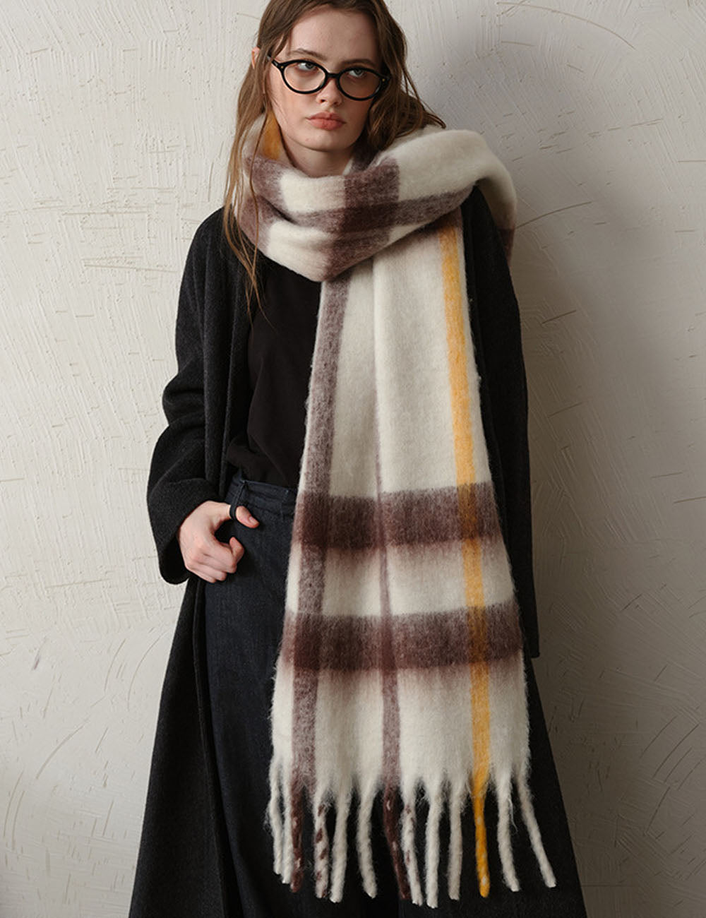Vintage Imitation Cashmere Scarf - DippedShop Wholesale - #9859