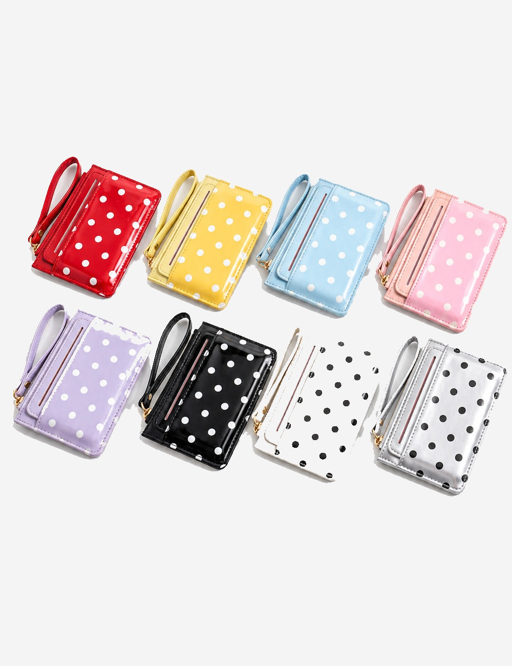 Patent Leather Card Holder - DippedShop Wholesale - #3235