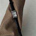 Square Leather Watch - DippedShop Wholesale - #2195
