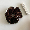 Velvet Satin Color Block Scrunchies Hair Scrunchie MK2BLW6W6HSR20
