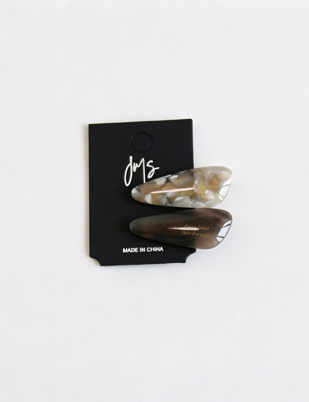 Retro Teardrop Duckbill Mini Hair Clip 6W6HCP1260