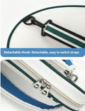 Color Block Quilted Badminton Racket Bag 6S10BBG1453